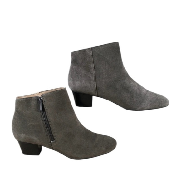 Alfani Gray Ankle Boots 👢 with Side Zipper - Picture 1 of 7